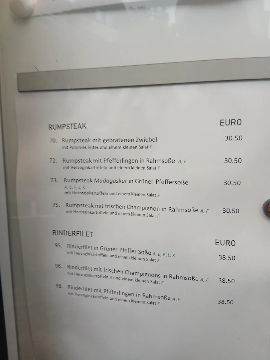 Speisekarte photo 1