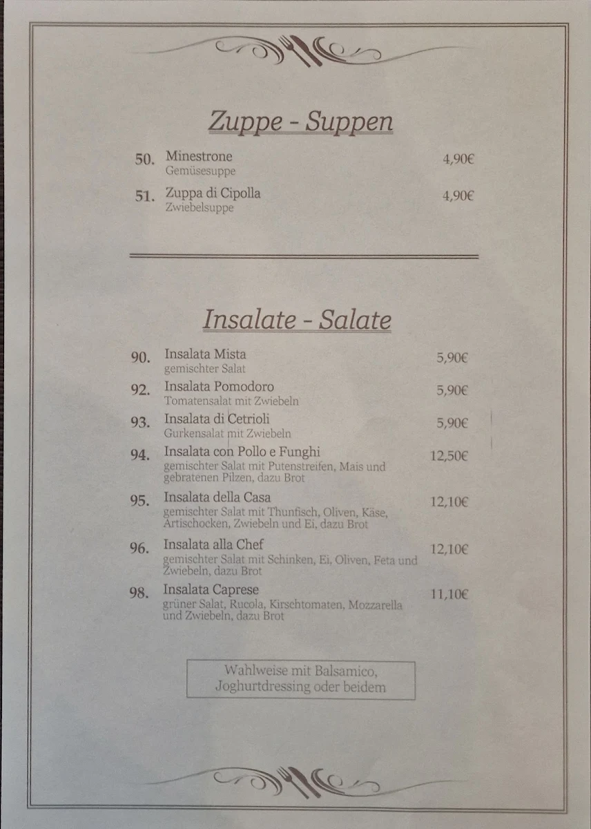 Speisekarte photo 1