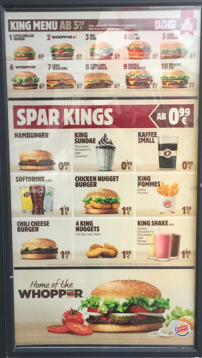 Speisekarte photo 2