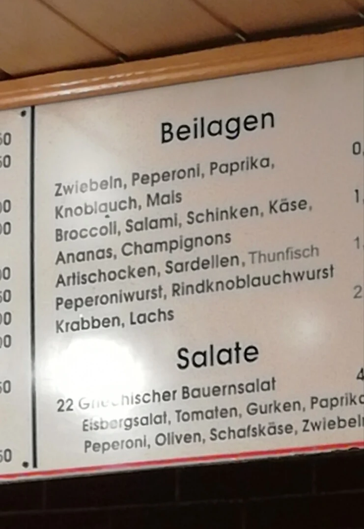 Speisekarte photo 10
