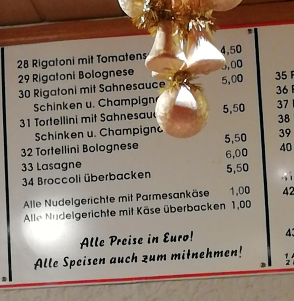 Speisekarte photo 4