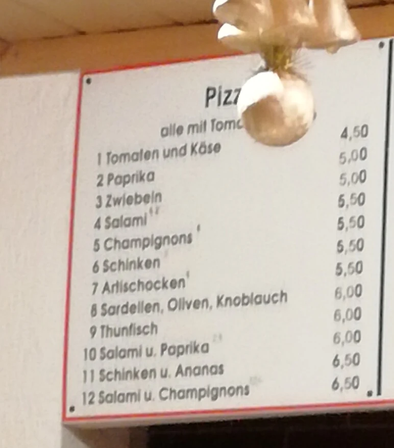Speisekarte photo 6