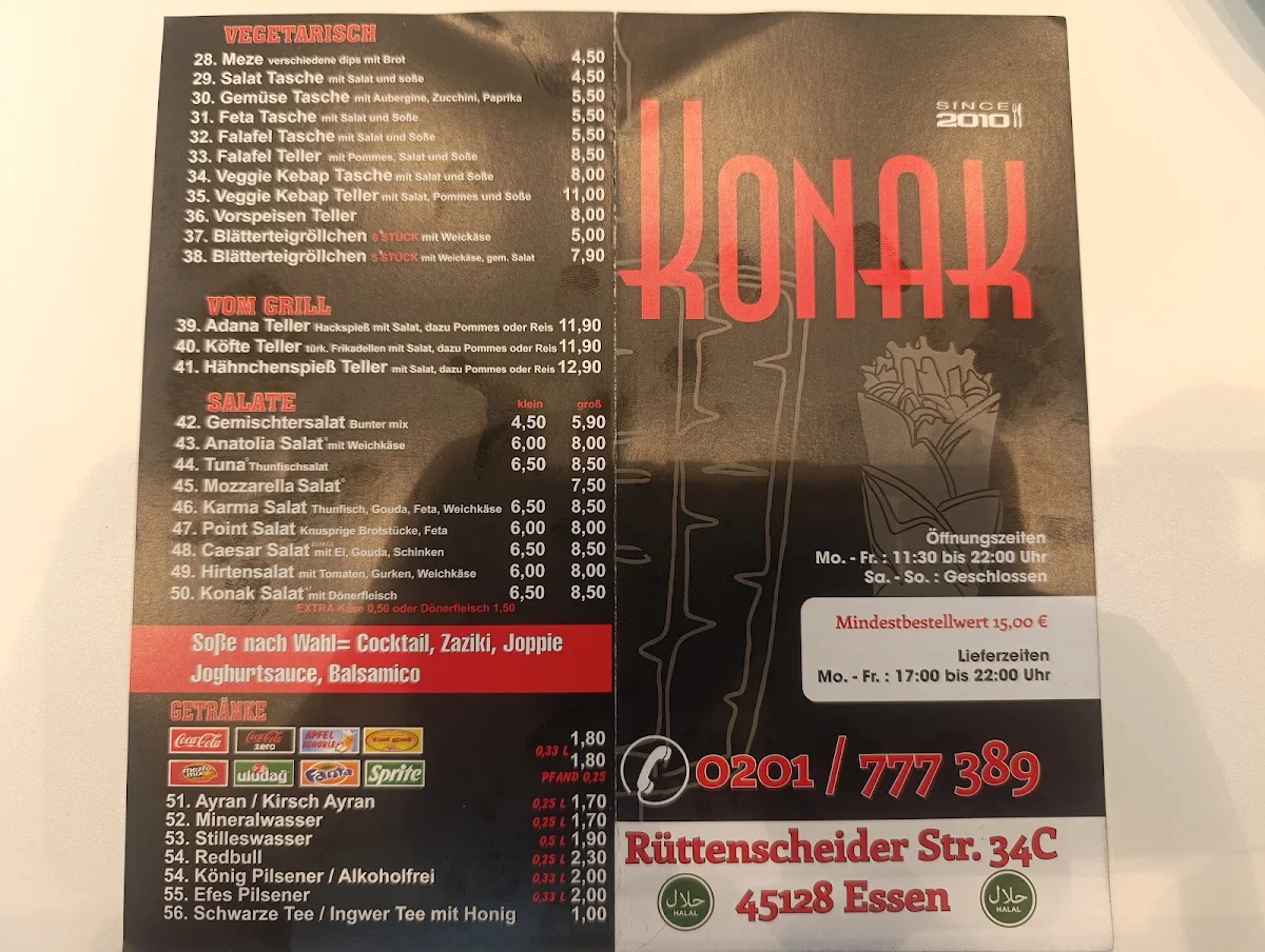 Speisekarte photo 2
