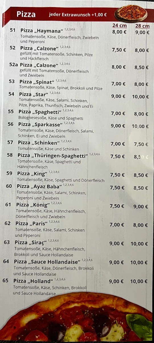 Speisekarte photo 2