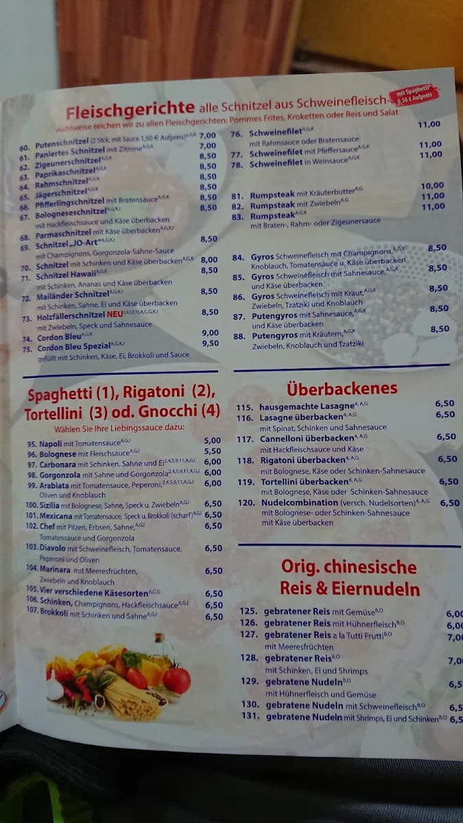 Speisekarte photo 2