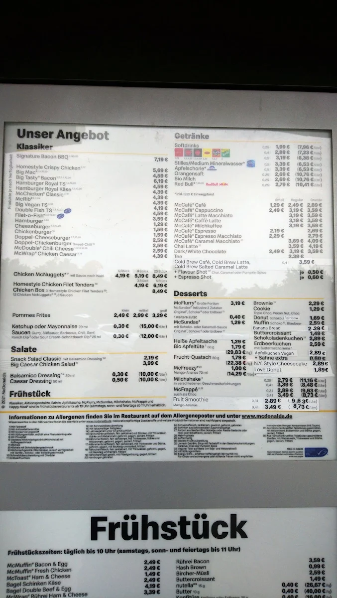Speisekarte photo 1