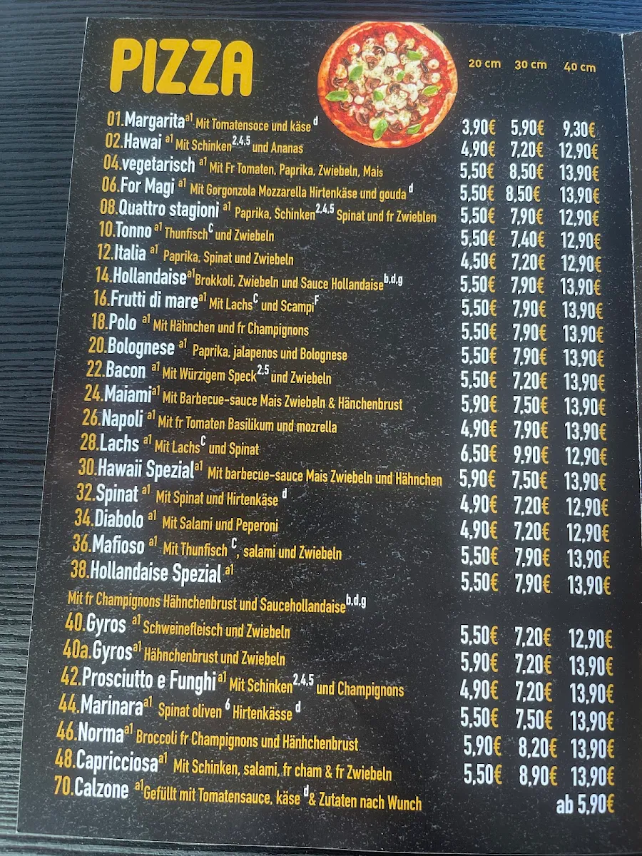 Speisekarte photo 1