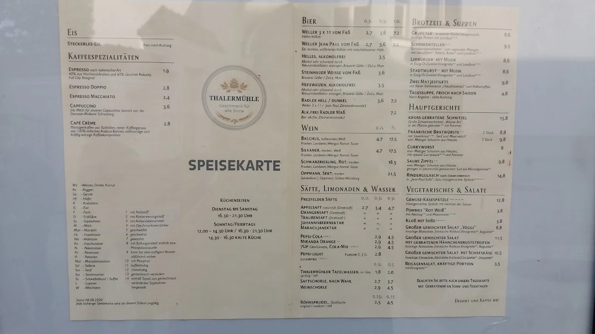 Speisekarte photo 6