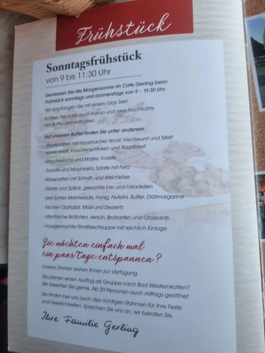 Speisekarte photo 1