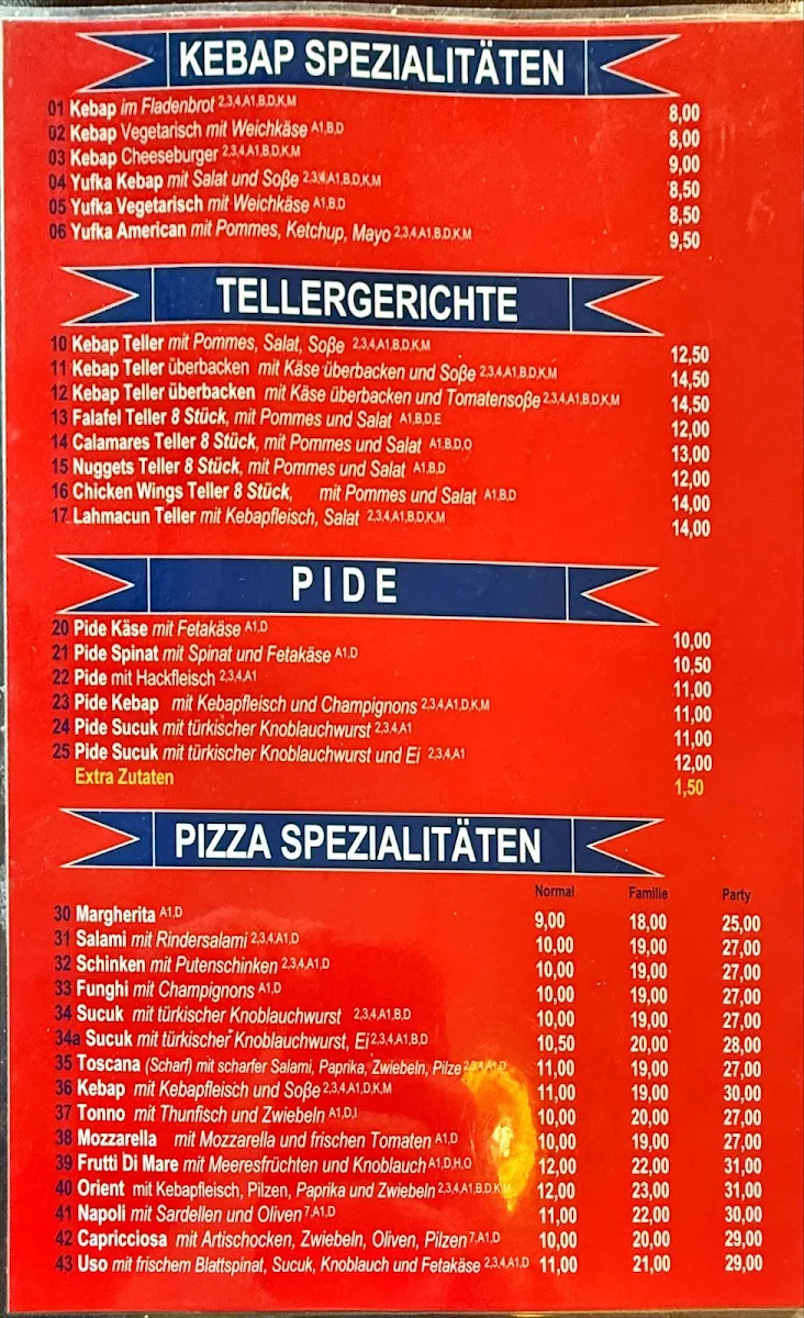 Speisekarte photo 2
