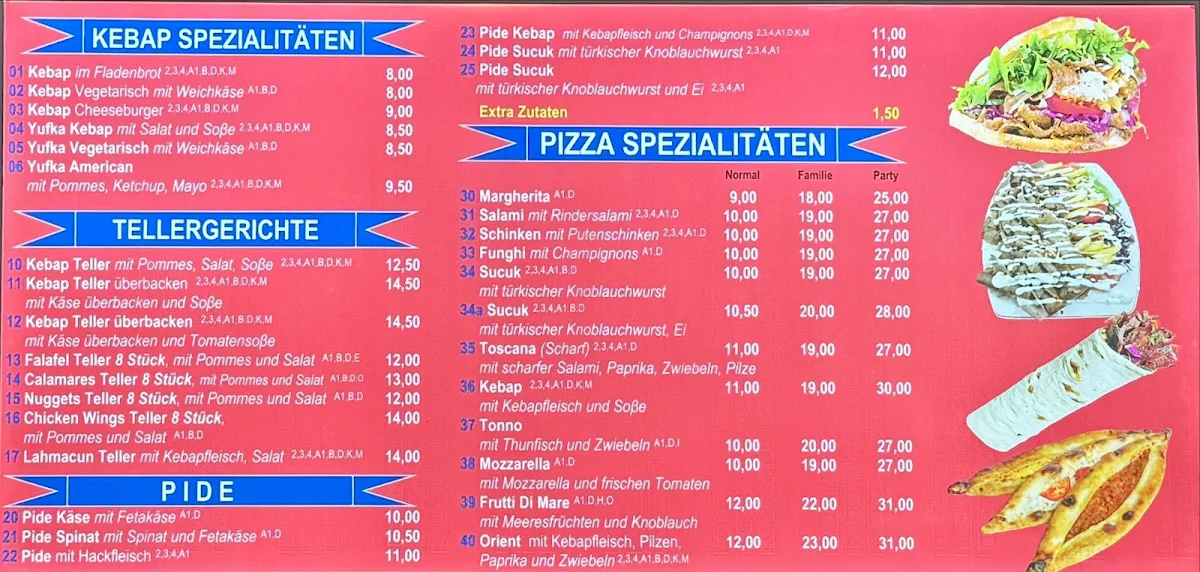 Speisekarte photo 3