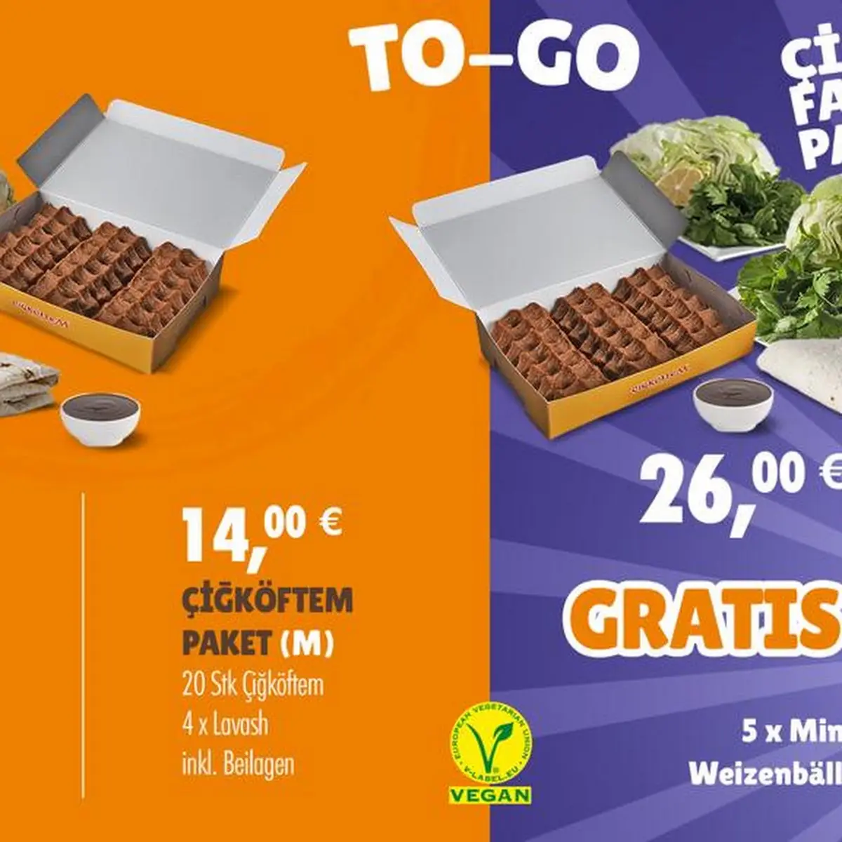 Speisekarte, Cigköftem