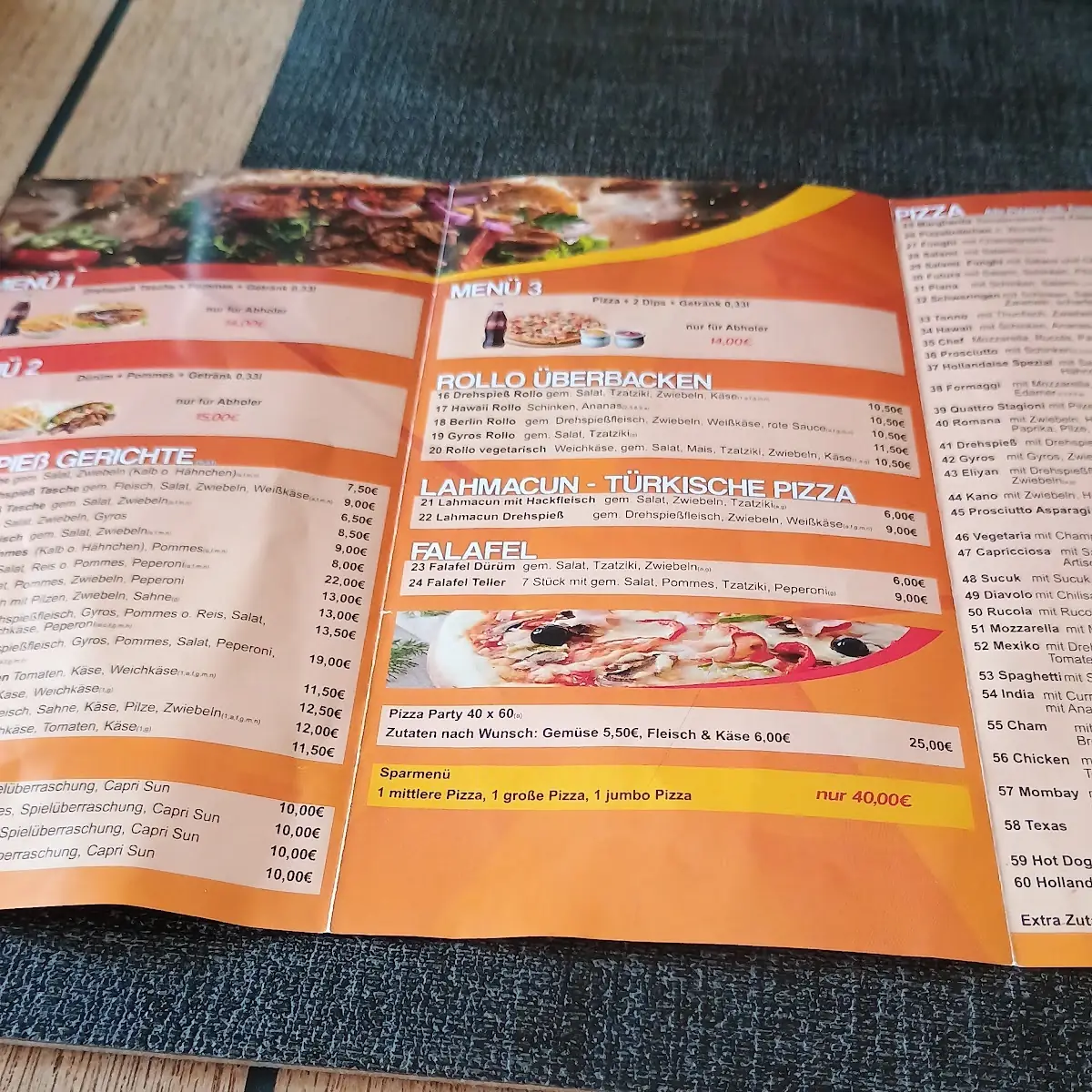 Speisekarte photo 1