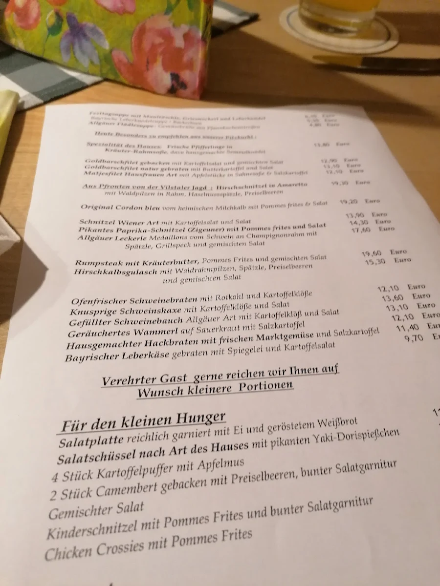 Speisekarte photo 9