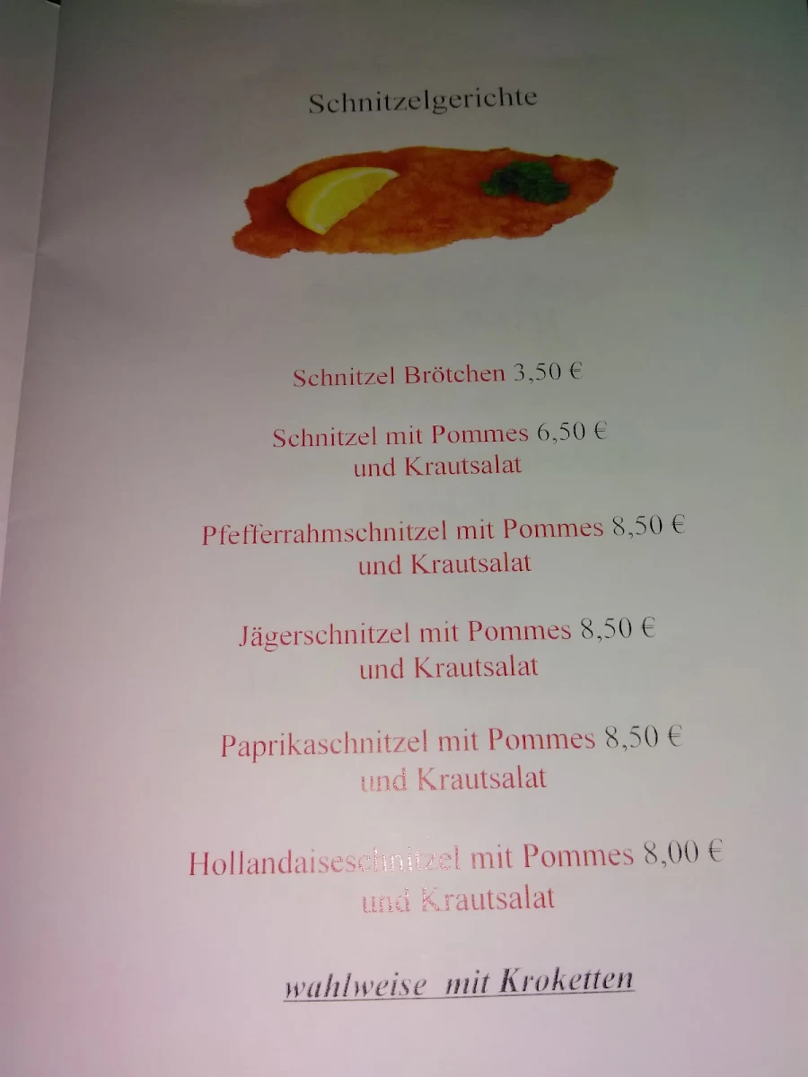 Speisekarte photo 2
