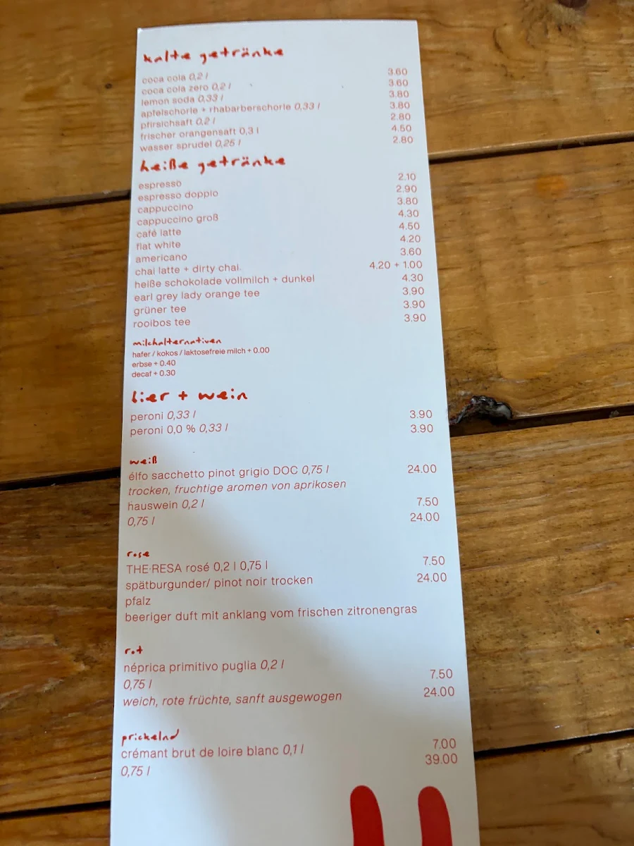 Speisekarte photo 1