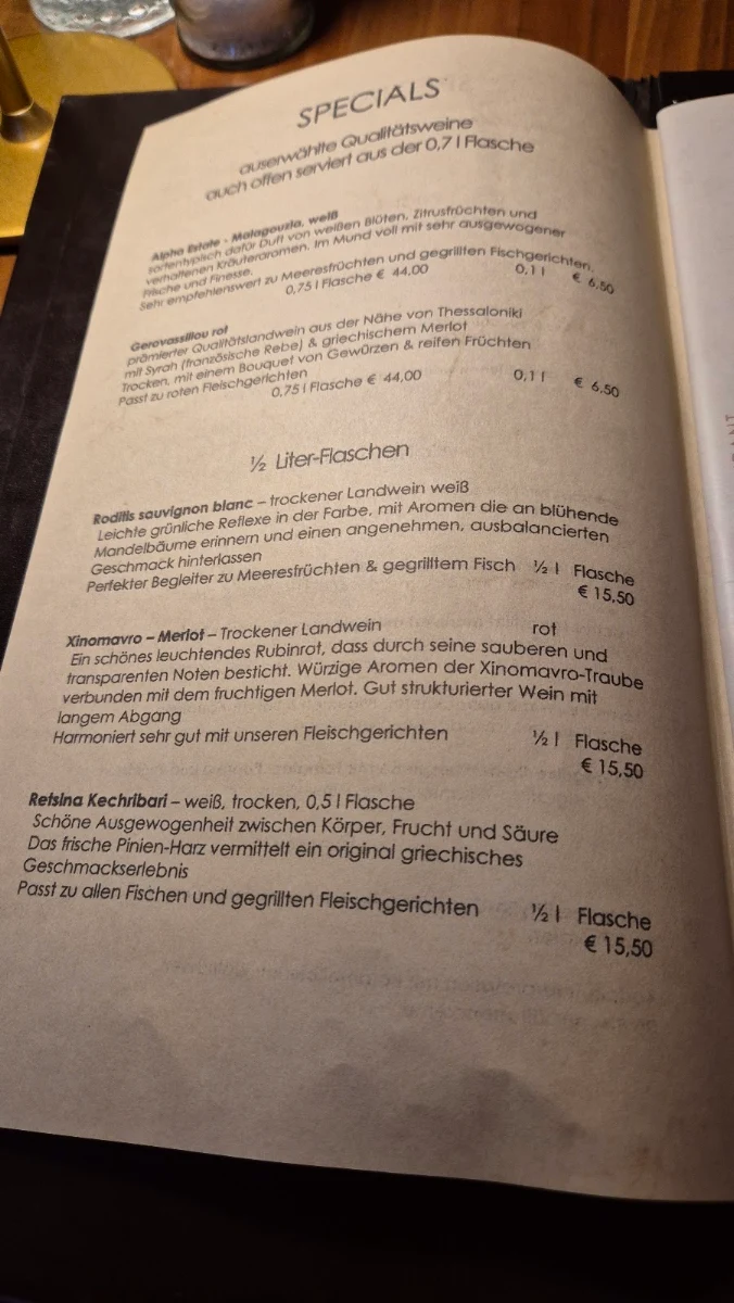 Speisekarte photo 2