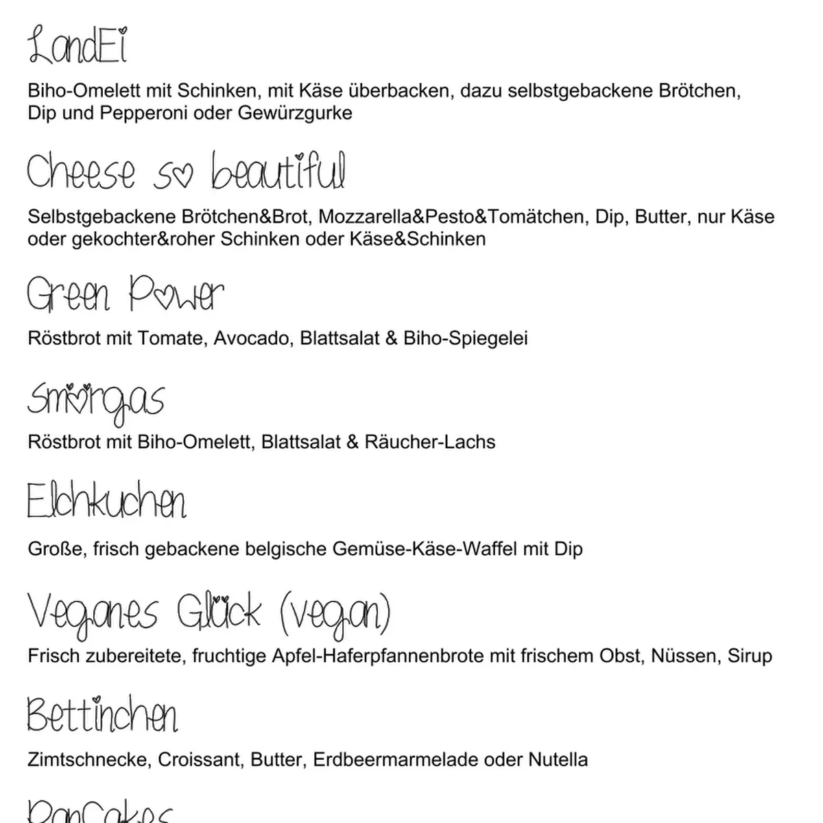 Speisekarte photo 1
