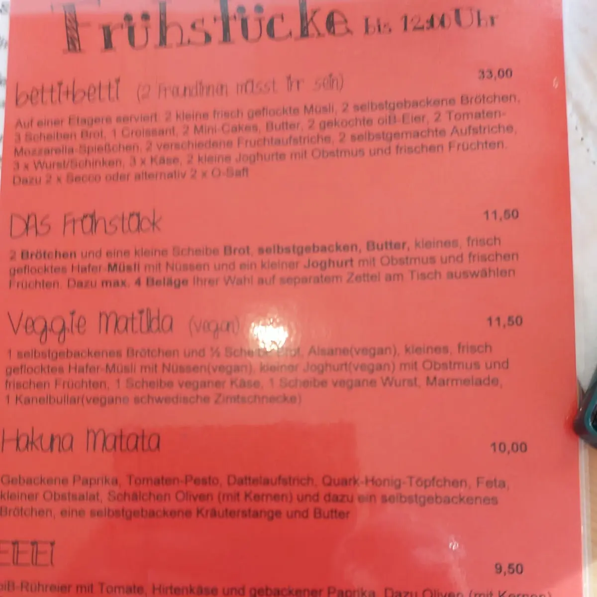 Speisekarte photo 4