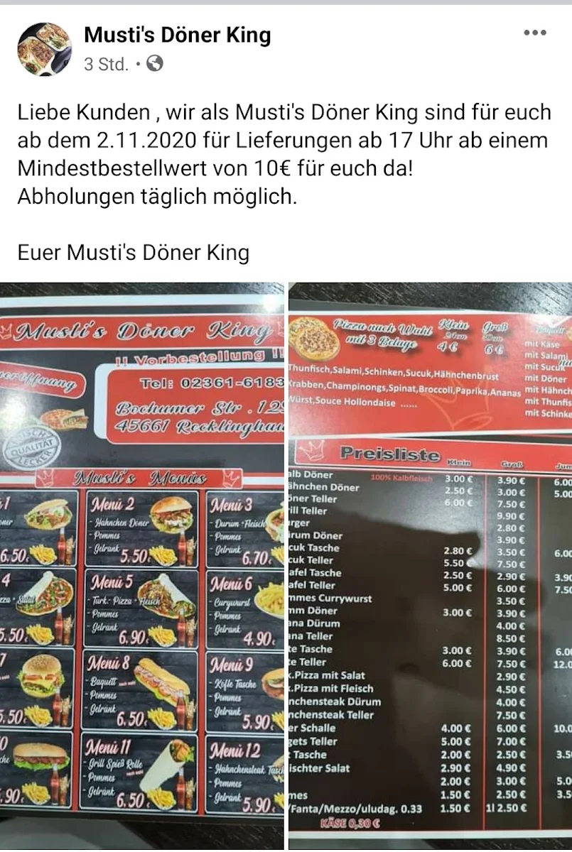 Speisekarte photo 1