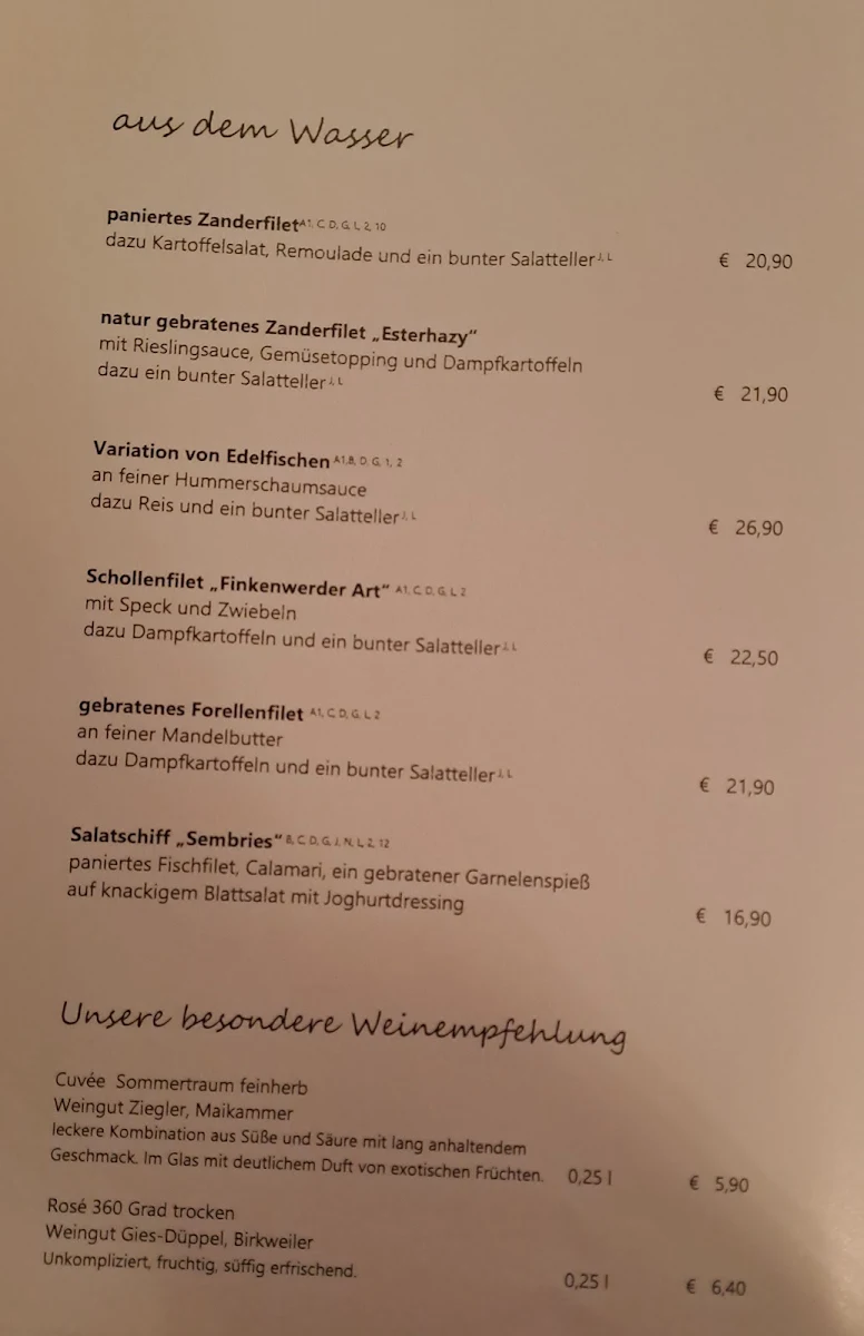 Speisekarte photo 3