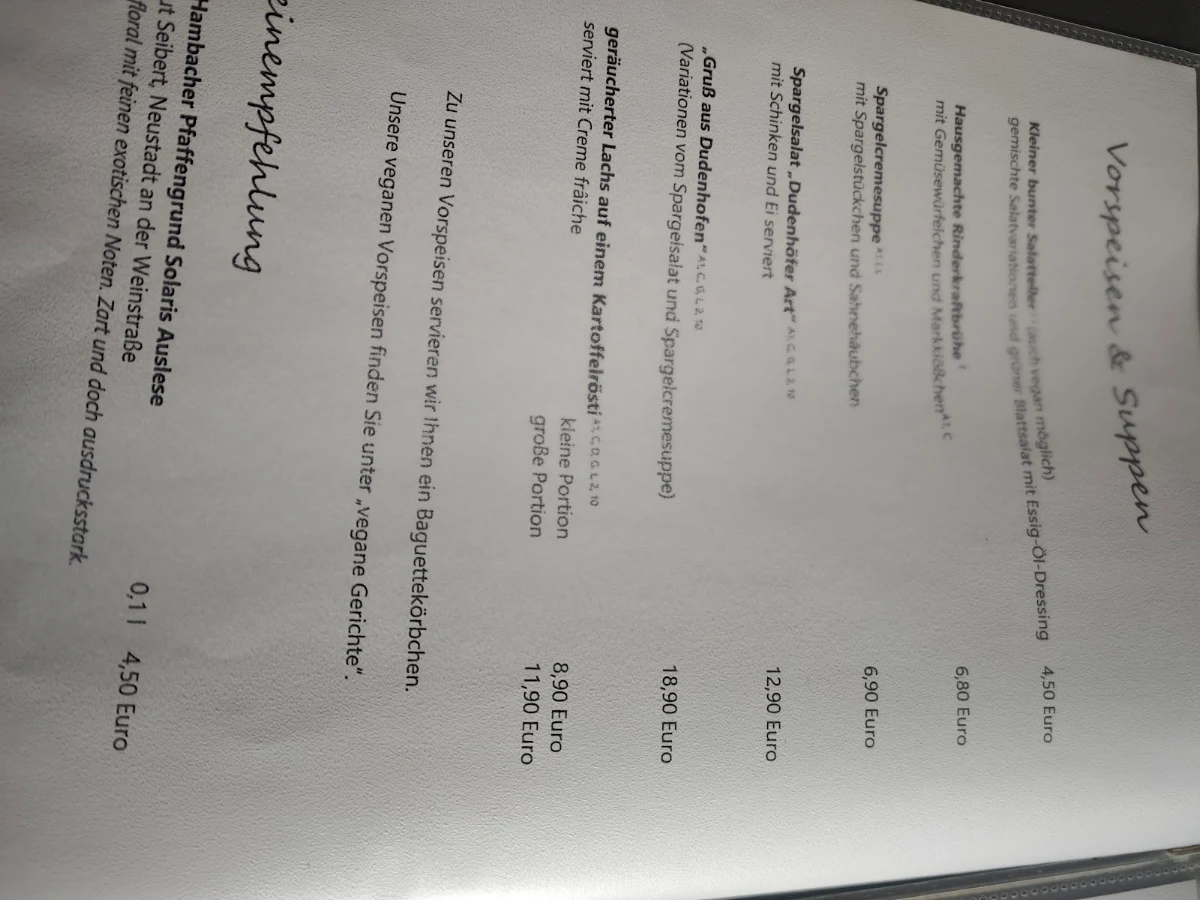 Speisekarte photo 6