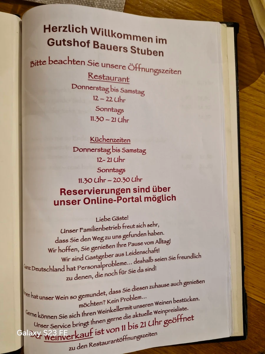 Speisekarte photo 1