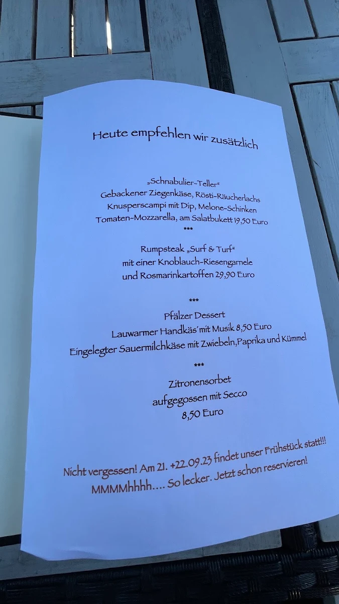 Speisekarte photo 2