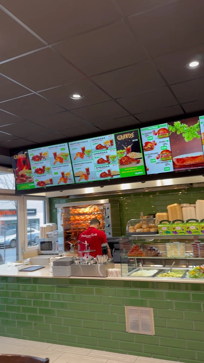 Speisekarte, Palmengrill Gießen