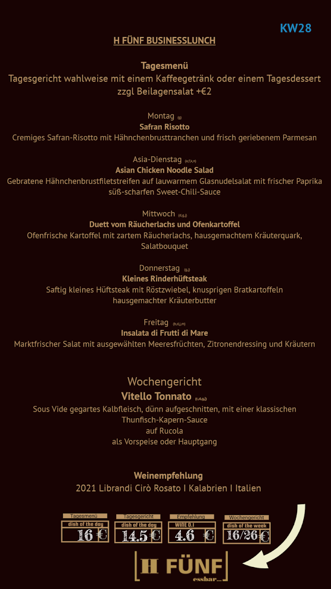 Speisekarte photo 5