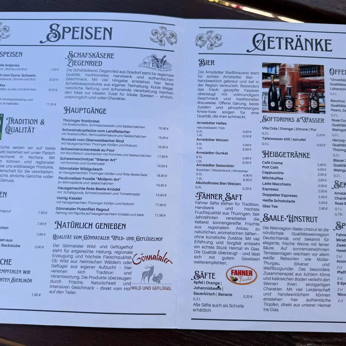 Speisekarte photo 4