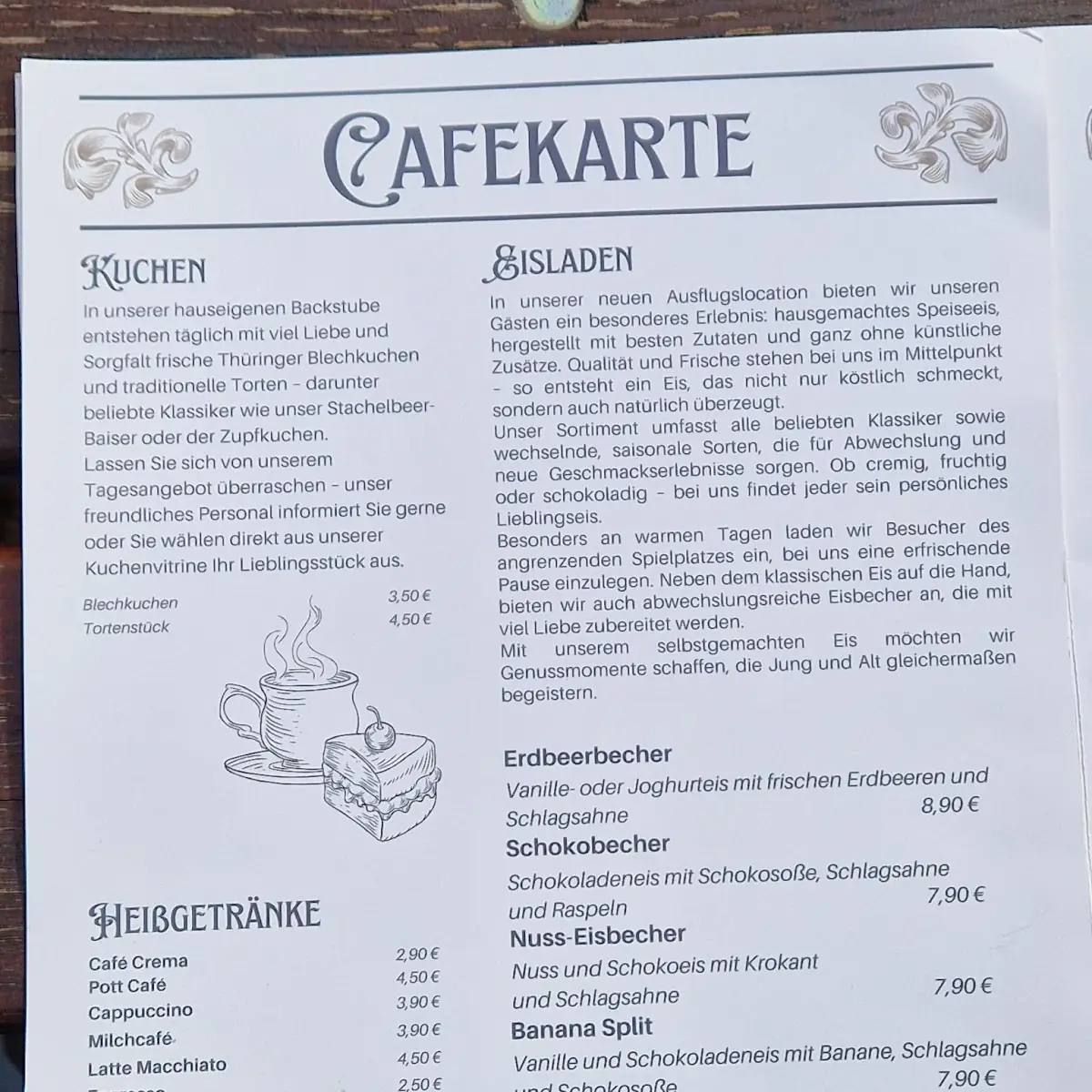Speisekarte photo 5