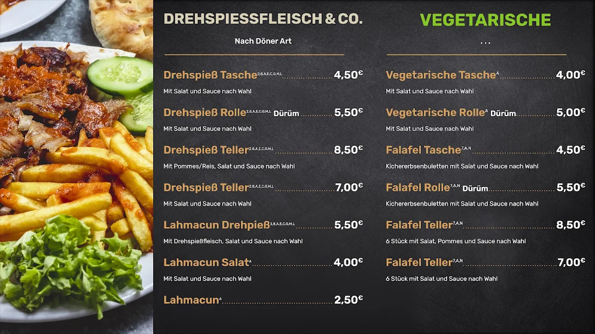 Speisekarte photo 1