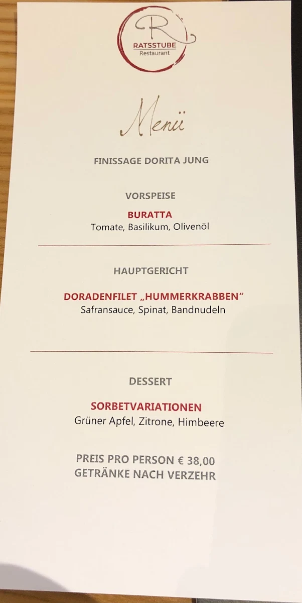Speisekarte photo 2