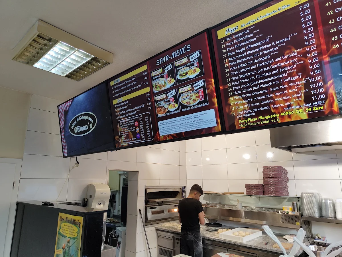 Speisekarte, Gülcan Döner Biberach