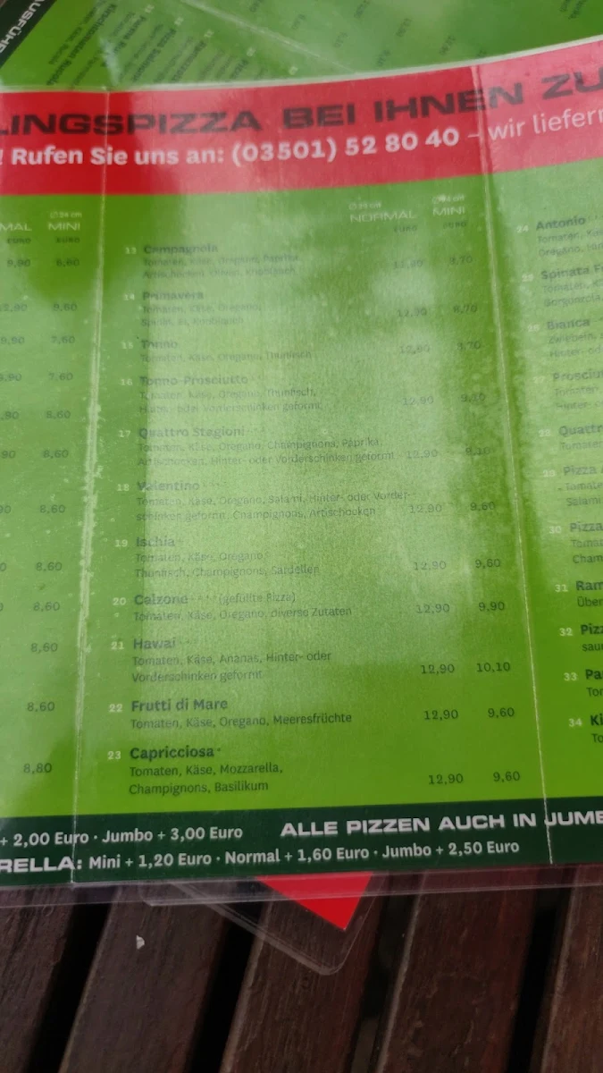 Speisekarte photo 3
