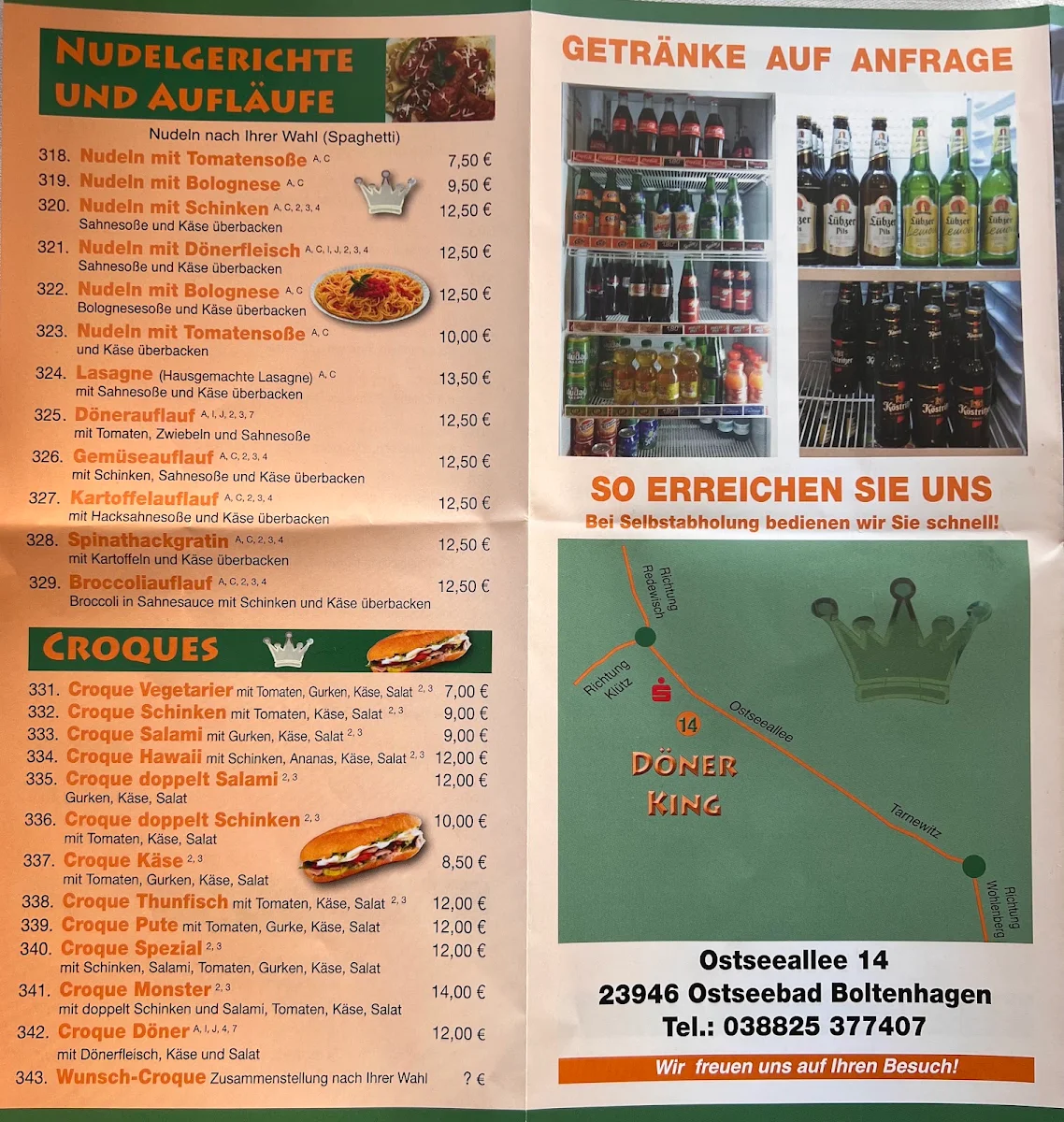 Speisekarte photo 1