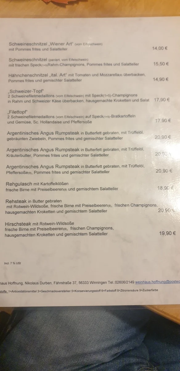 Speisekarte photo 6