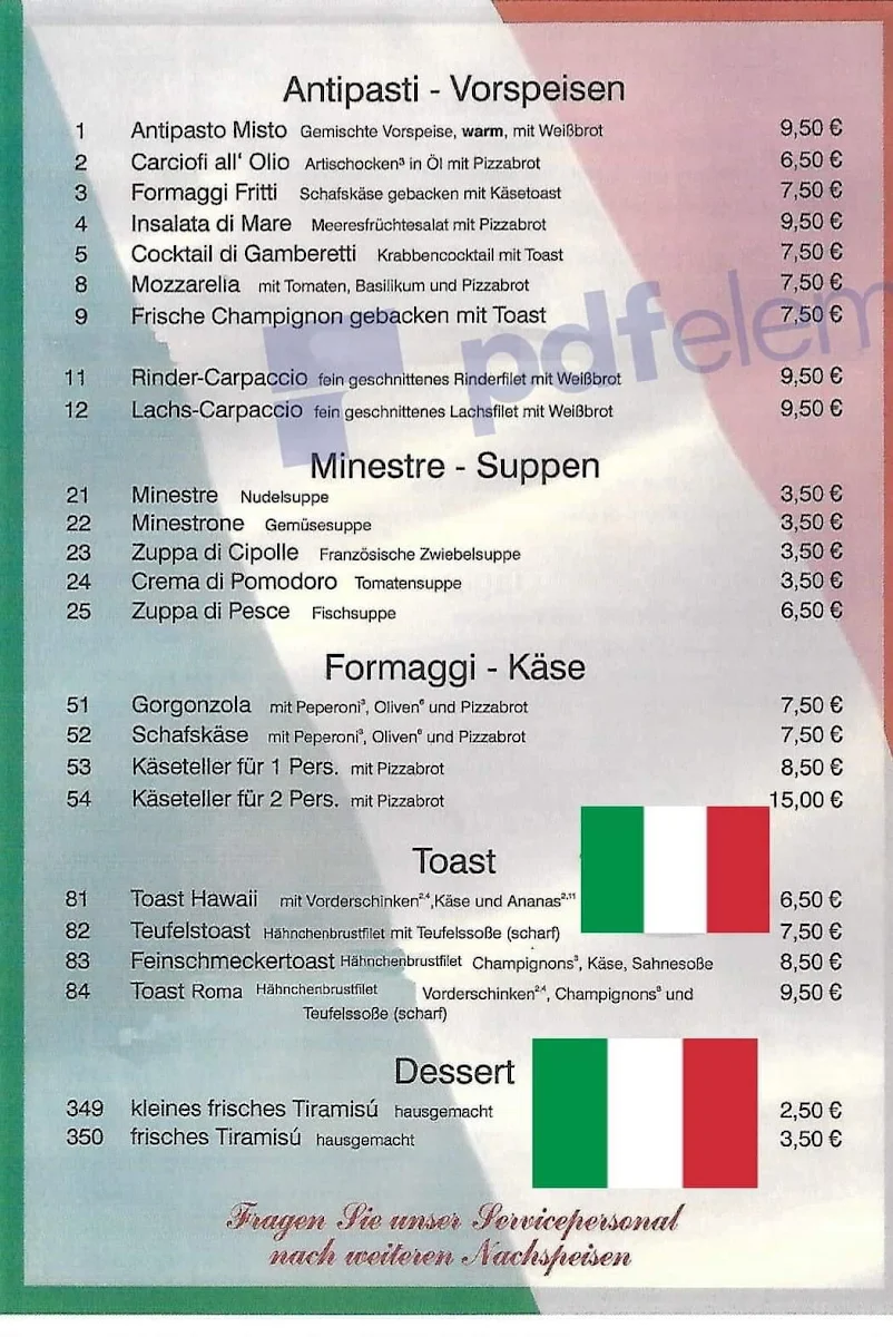 Speisekarte photo 3