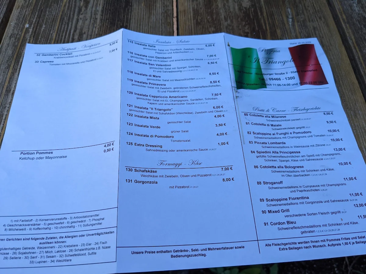 Speisekarte photo 5