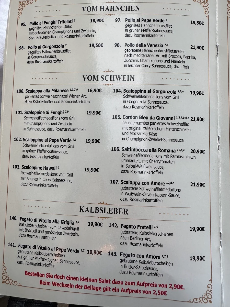 Speisekarte photo 1