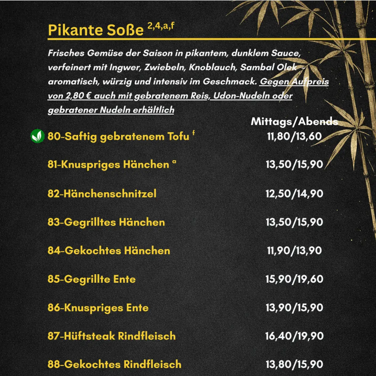 Speisekarte photo 5