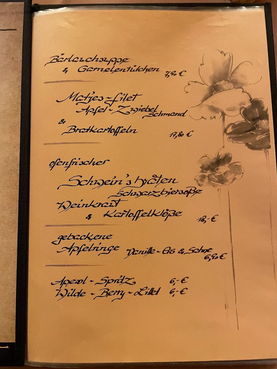 Speisekarte photo 2