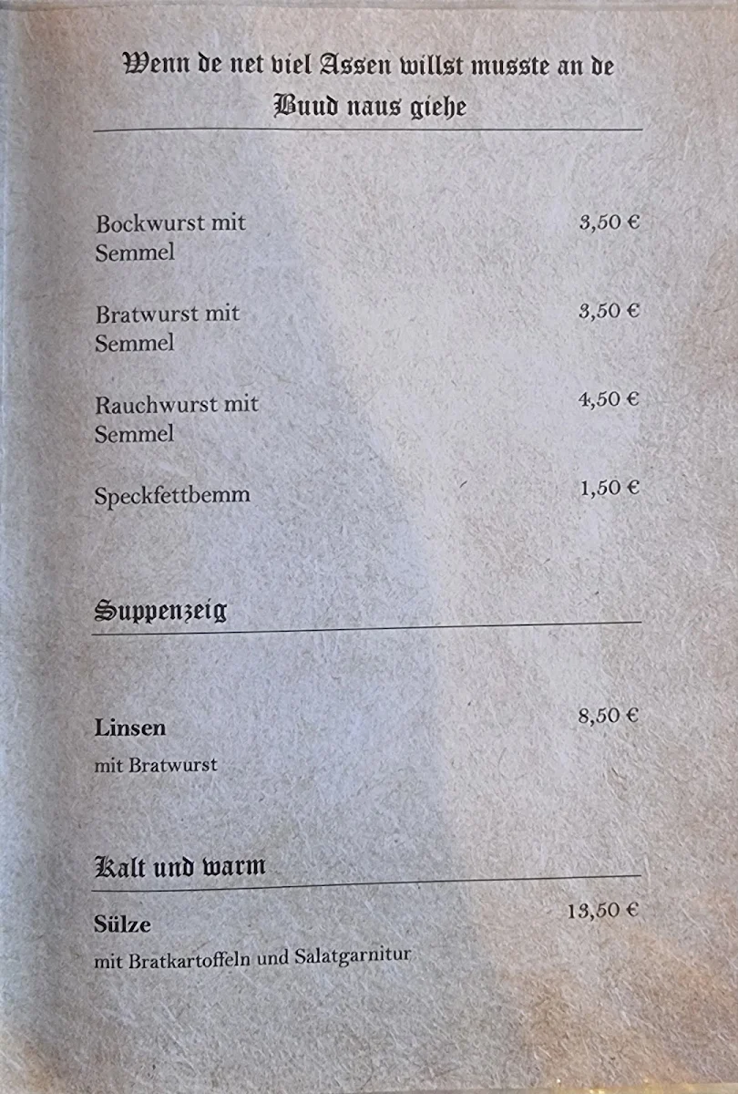 Speisekarte photo 2