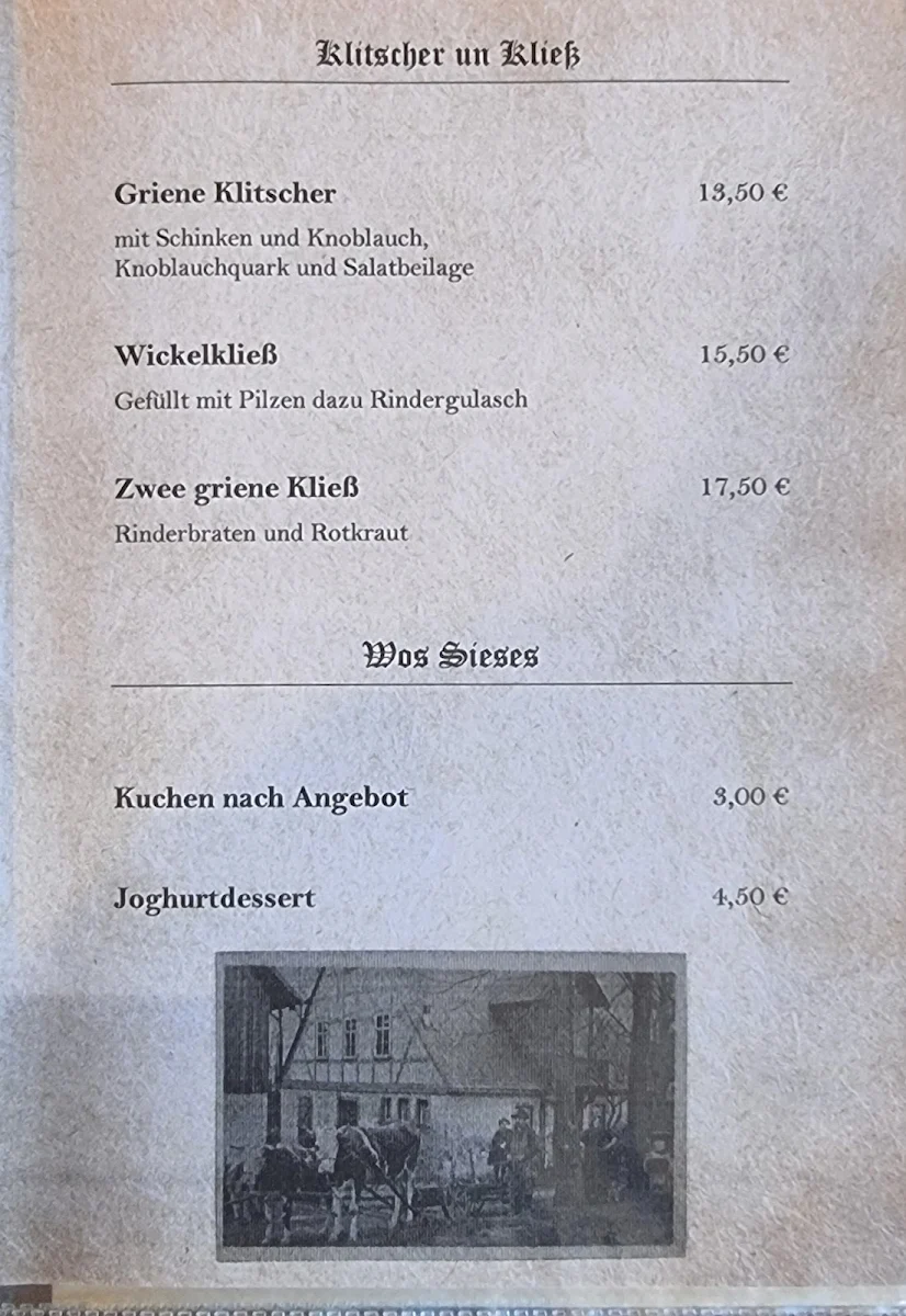 Speisekarte photo 3