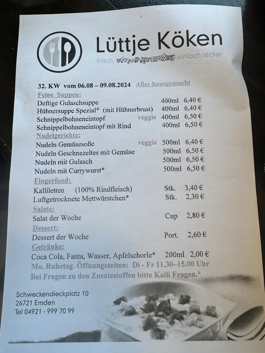 Speisekarte photo 1