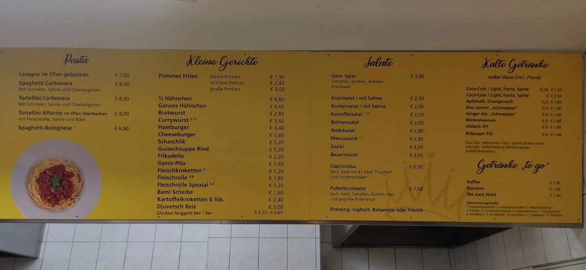 Speisekarte photo 3