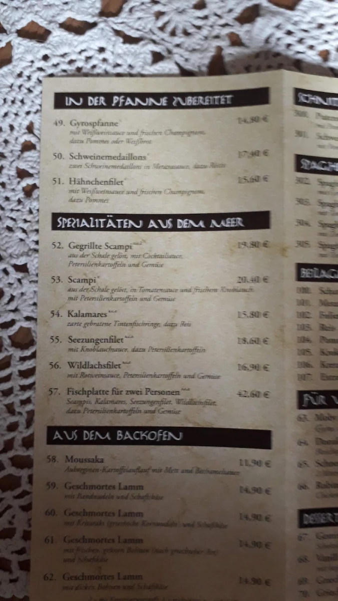Speisekarte photo 3