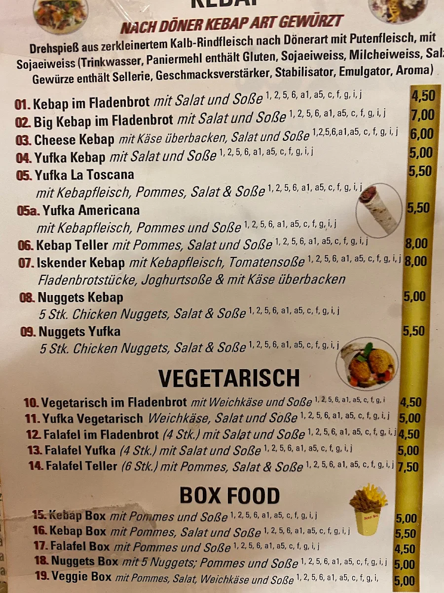 Speisekarte photo 6