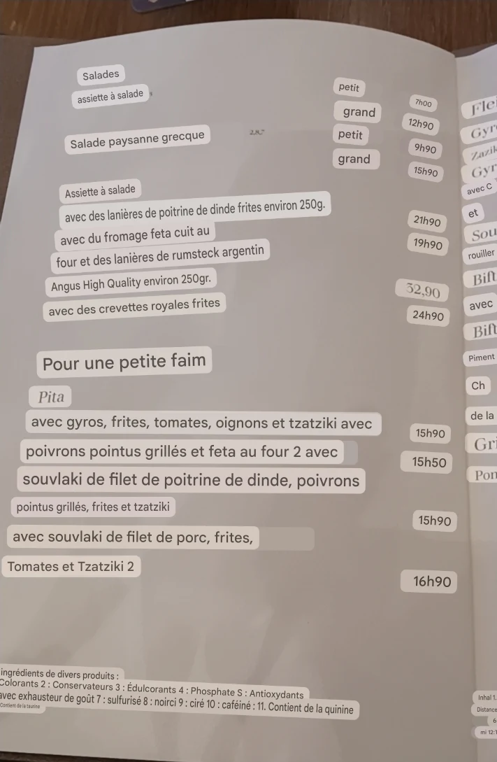 Speisekarte photo 8